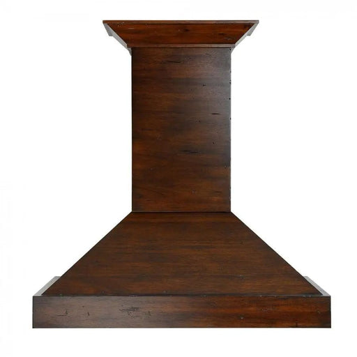 ZLINE 36" Wooden Wall Range Hood in Walnut, KBRR - 36 - Farmhouse Kitchen and Bath