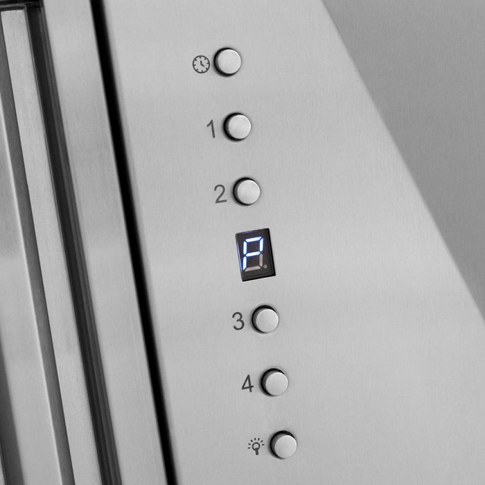 ZLINE 36"Stainless Steel Range Hood, White Matte Shell, 8654STZ - 36 - CB - Farmhouse Kitchen and Bath