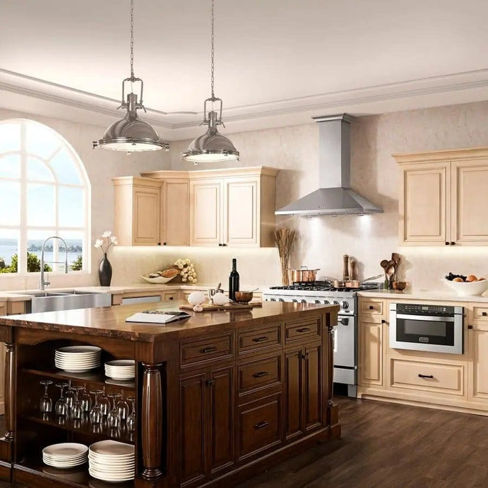 ZLINE 42" Stainless Steel Wall Range Hood KL2 - 42 - Farmhouse Kitchen and Bath