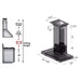 ZLINE 42" Wall Range Hood, Built - in CrownSound® Bluetooth Speakers, KECRN - BT - 42 - Farmhouse Kitchen and Bath