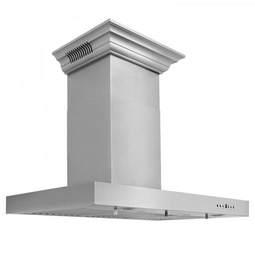 ZLINE 42" Wall Range Hood, Built - in CrownSound® Bluetooth Speakers, KECRN - BT - 42 - Farmhouse Kitchen and Bath