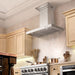 ZLINE 42" Wall Range Hood, Built - in CrownSound® Bluetooth Speakers, KECRN - BT - 42 - Farmhouse Kitchen and Bath