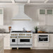 ZLINE 48" Autograph DuraSnow Stainless Steel Hood 8654SNZ - 48 - G - Farmhouse Kitchen and Bath