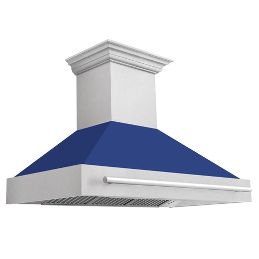 ZLINE 48" Autograph DuraSnow Stainless Wall Range Hood 8654SNX - BM - 48 - Farmhouse Kitchen and Bath