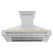 ZLINE 48" Autograph Stainless Wall Range Hood, 8654STZ - 48 - G - Farmhouse Kitchen and Bath