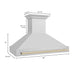 ZLINE 48" Autograph Stainless Wall Range Hood, 8654STZ - 48 - G - Farmhouse Kitchen and Bath