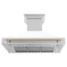 ZLINE 48" Autograph Stainless Wall Range Hood, 8654STZ - WM48 - CB - Farmhouse Kitchen and Bath