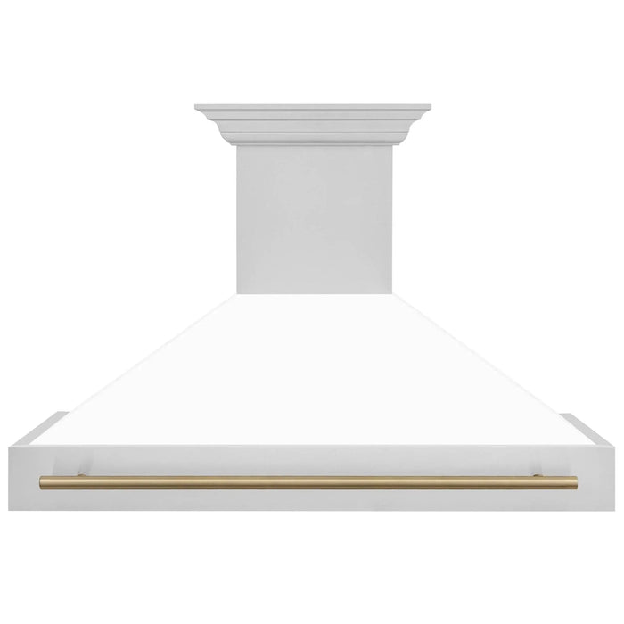 ZLINE 48" Autograph Stainless Wall Range Hood, 8654STZ - WM48 - CB - Farmhouse Kitchen and Bath