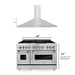 ZLINE 48" Bundle, Range RA48 & Wall Range Hood KB - 48, 2KP - RAWMRH48 - Farmhouse Kitchen and Bath