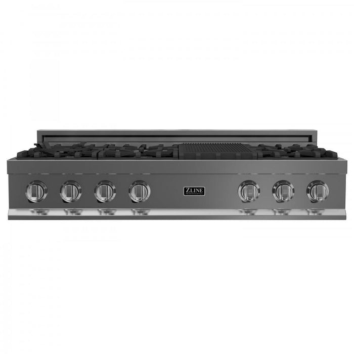 ZLINE 48 inch Rangetop with 7 Gas Burners, RT48 - Farmhouse Kitchen and Bath