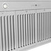 ZLINE 48" Stainless Range Hood Shell, Stainless Handle KB4SNX - BLM - 48 - Farmhouse Kitchen and Bath