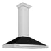 ZLINE 48" Stainless Steel Range Hood with Shell and Stainless Steel Handle KB4STX - BLM - 48 - Farmhouse Kitchen and Bath