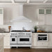 ZLINE 48" Stainless Steel Range Hood with Stainless Steel Handle KB4STX - 48 - Farmhouse Kitchen and Bath