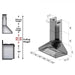 ZLINE 48" Stainless Steel Wall Range Hood 597 - 48 - Farmhouse Kitchen and Bath