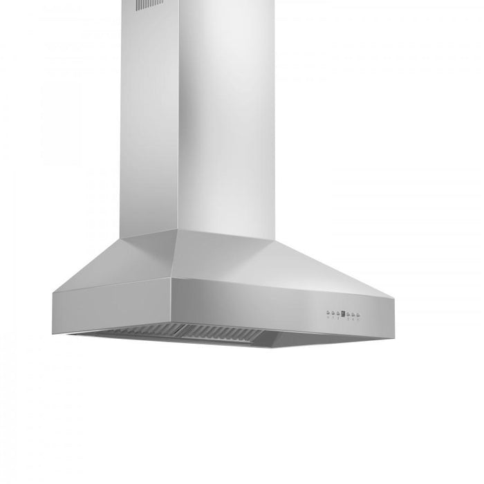 ZLINE 48" Stainless Steel Wall Range Hood, 697 - 48 - Farmhouse Kitchen and Bath