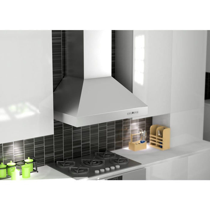 ZLINE 48" Stainless Steel Wall Range Hood, 697 - 48 - Farmhouse Kitchen and Bath