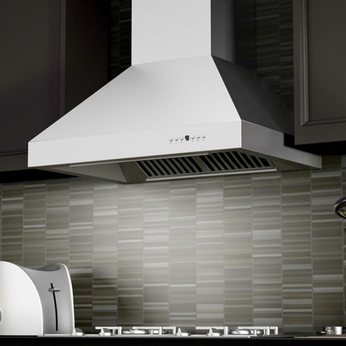 ZLINE 48" Stainless Steel Wall Range Hood, 697 - 48 - Farmhouse Kitchen and Bath