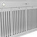 ZLINE 48" White Matte Range Hood, Stainless Steel Handle KB4SNX - WM - 48 - Farmhouse Kitchen and Bath