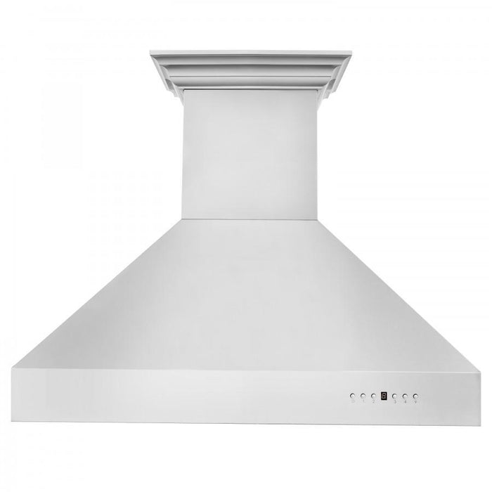 ZLINE 54" Professional Wall Range Hood, Built - in CrownSound® Bluetooth Speakers, 697CRN - BT - 54 - Farmhouse Kitchen and Bath