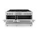 ZLINE 60" Professional Dual Fuel Range In Stainless Steel, RA60 - Farmhouse Kitchen and Bath