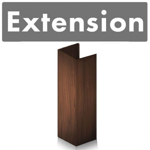 ZLINE 61" Wooden Chimney Extension, Ceiling for 12 ft. (KPLL - E) - Farmhouse Kitchen and Bath