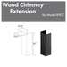 ZLINE 61" Wooden Chimney Extension for Ceilings up to 12', KPCC - E - Farmhouse Kitchen and Bath