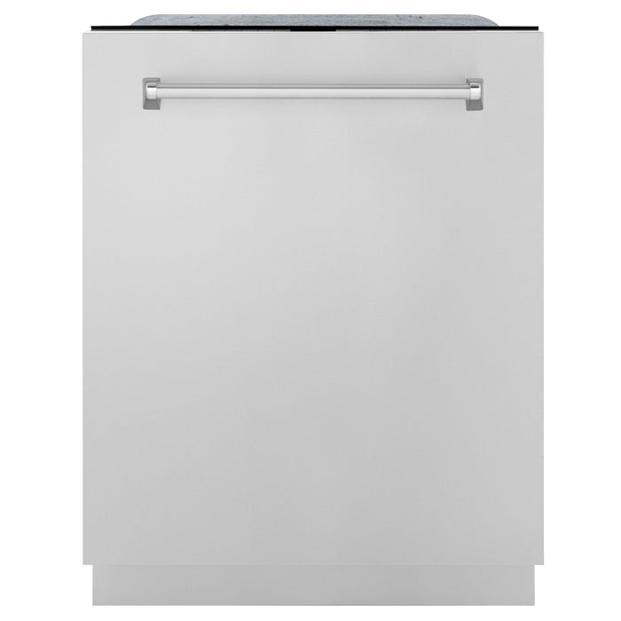 ZLINE Autograph 24" Stainless, Door & Handle Dishwasher, DWMT - 304 - 24 - Farmhouse Kitchen and Bath
