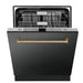 ZLINE Autograph Edition 24" Dishwasher Black Stainless, DWMTZ - BS - 24 - CB - Farmhouse Kitchen and Bath