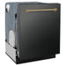 ZLINE Autograph Edition 24" Dishwasher Black Stainless, DWMTZ - BS - 24 - CB - Farmhouse Kitchen and Bath