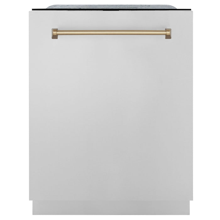 ZLINE Autograph Edition 24" Tall Tub Dishwasher DWMTZ - 304 - 24 - CB - Farmhouse Kitchen and Bath