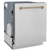 ZLINE Autograph Edition 24" Tall Tub Dishwasher DWMTZ - 304 - 24 - CB - Farmhouse Kitchen and Bath