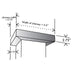 ZLINE Crown Molding #1 for Wall Range Hood, CM1 - KB/KL2/KL3 - Farmhouse Kitchen and Bath