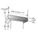 ZLINE Crown Molding #2 for Wall Range Hoods, CM2 - KB/KL2/KL3 - Farmhouse Kitchen and Bath