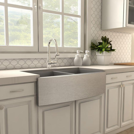 ZLINE Dali Kitchen Faucet in Chrome, DAL - KF - CH - Farmhouse Kitchen and Bath