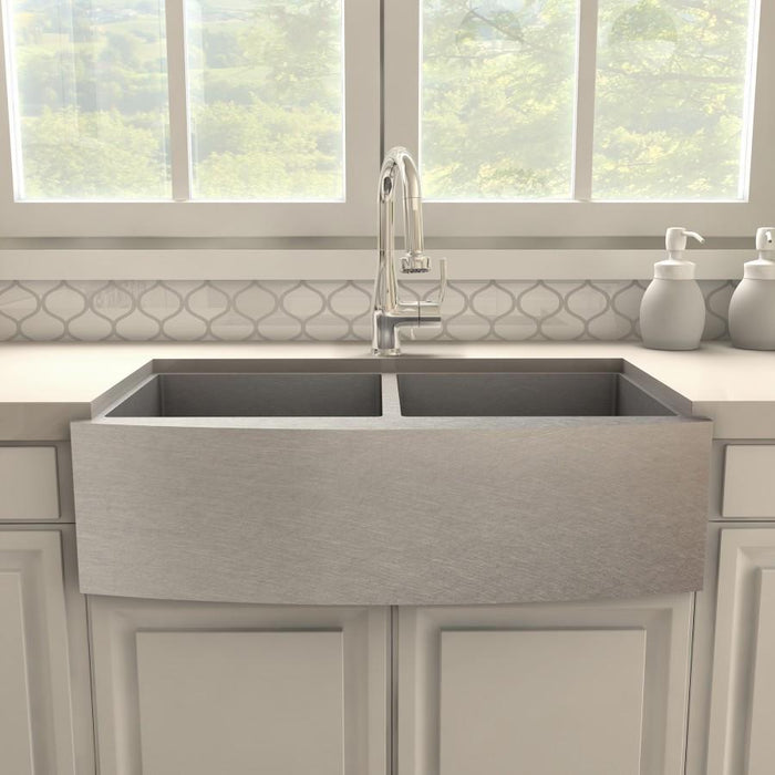 ZLINE Dali Kitchen Faucet in Chrome, DAL - KF - CH - Farmhouse Kitchen and Bath