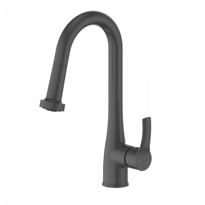 ZLINE Dali Kitchen Faucet in Electric Matte Black, DAL - KF - MB - Farmhouse Kitchen and Bath