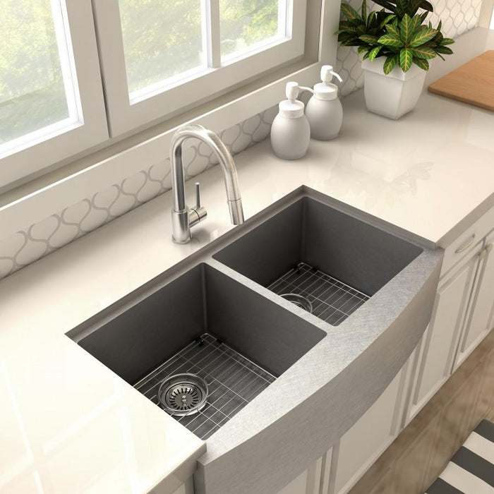 ZLINE Dante Kitchen Faucet in Brushed Nickel, DNT - KF - BN - Farmhouse Kitchen and Bath