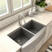 ZLINE Dante Kitchen Faucet in Brushed Nickel, DNT - KF - BN - Farmhouse Kitchen and Bath