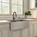 ZLINE Dante Kitchen Faucet in Electric Black Matte, DNT - KF - MB - Farmhouse Kitchen and Bath