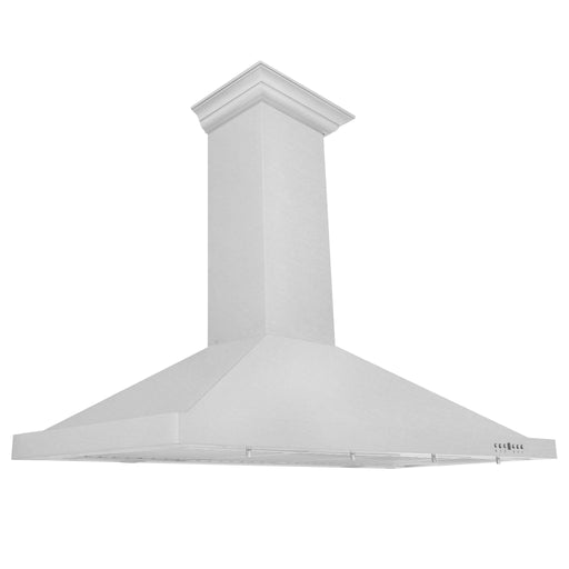 ZLINE Designer Series DuraSnow® Wall Mount Range Hood 8KBS - 48 - Farmhouse Kitchen and Bath