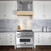 ZLINE 36" Remote Blower Wooden Wall Range Hood, 681M-RD-36 - Farmhouse Kitchen and Bath
