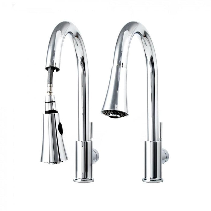 ZLINE Edison Kitchen Faucet, EDS - KF - CH - Farmhouse Kitchen and Bath