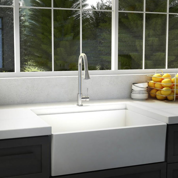 ZLINE Edison Kitchen Faucet, EDS - KF - CH - Farmhouse Kitchen and Bath