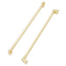 ZLINE Gold Autograph Edition Handles for Freestanding Refrigerators RFMHZ - 36 - G - Farmhouse Kitchen and Bath