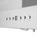 Zline Island Mount Range Hood in Stainless Steel with Built - in ZLINE CrownSound™ Bluetooth Speakers KE2iCRN - BT - 36 - Farmhouse Kitchen and Bath