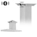 Zline Island Mount Range Hood in Stainless Steel with Built - in ZLINE CrownSound™ Bluetooth Speakers KE2iCRN - BT - 48 - Farmhouse Kitchen and Bath