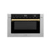 ZLine Microwave Drawer, DuraSnow and Gold MWDZ - 1 - SS - H - G - Farmhouse Kitchen and Bath