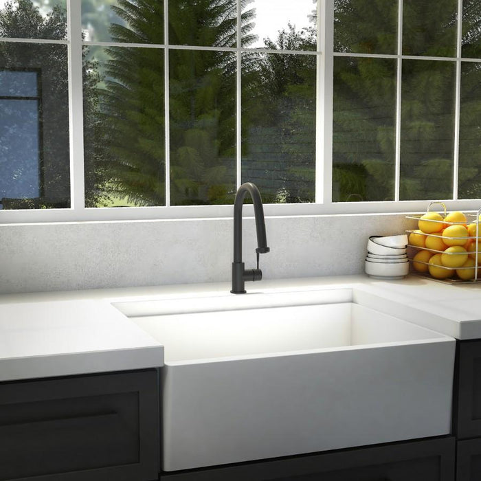 ZLINE Monet Kitchen Faucet, MON - KF - MB - Farmhouse Kitchen and Bath