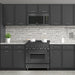 ZLINE Over Range Microwave, Black Stainless MWO - OTR - H - 30 - BS - Farmhouse Kitchen and Bath