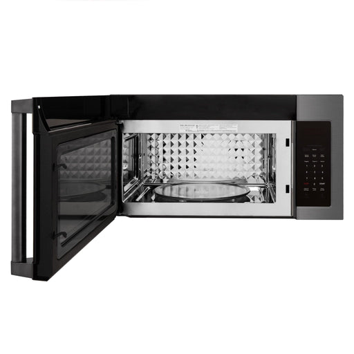 ZLINE Over Range Microwave, Black Stainless MWO - OTR - H - 30 - BS - Farmhouse Kitchen and Bath